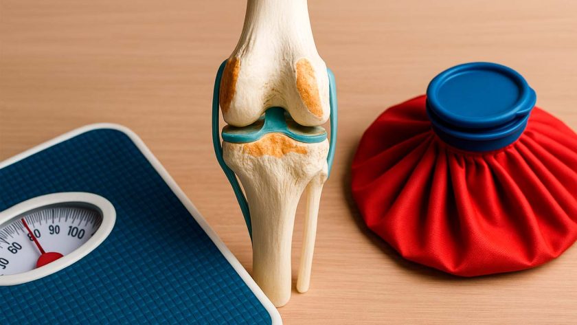 Rodilla con sobrepeso