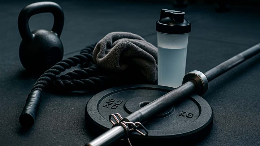 Entrenamiento fuerza equipamiento gimnasio